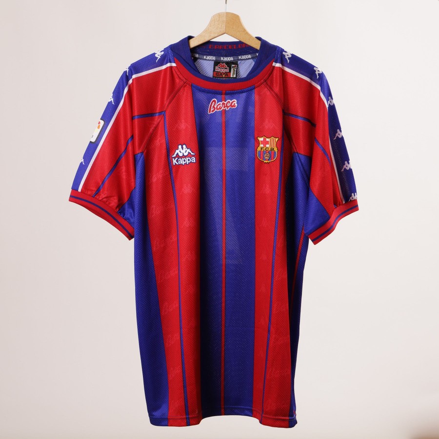 1997 1998 barcelona home jersey figo 7