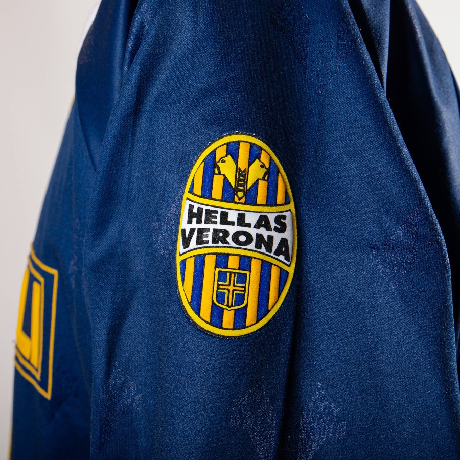HELLAS VERONA MAGLIA CALCIO ORIGINALE STAGIONE 1996-1997 N°15 BACCI C Erreà F 