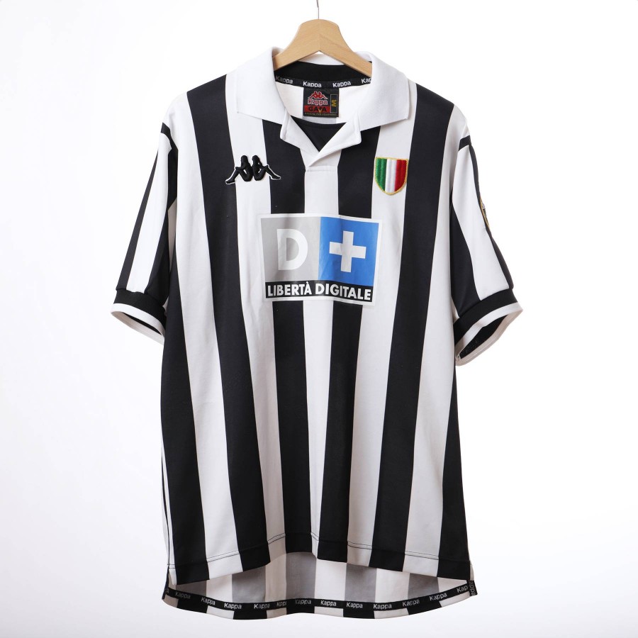 home juventus kappa jersey del piero 10 1998 1999
