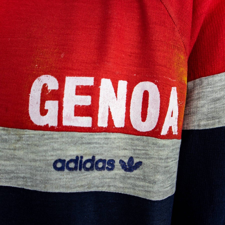 FELPA ALLENAMENTO GENOA ADIDAS 1987 1988