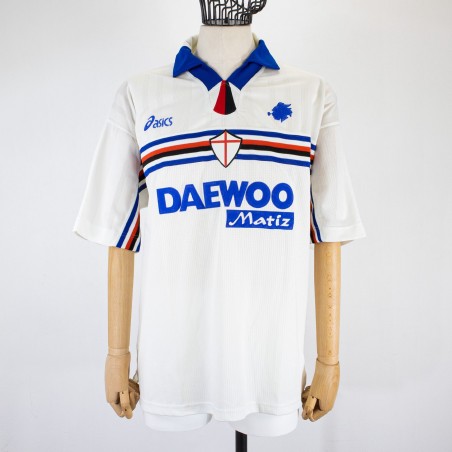 asics sampdoria away jersey...