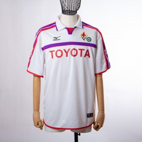 maglia away fiorentina mizuno 2001 2002 rossi 19