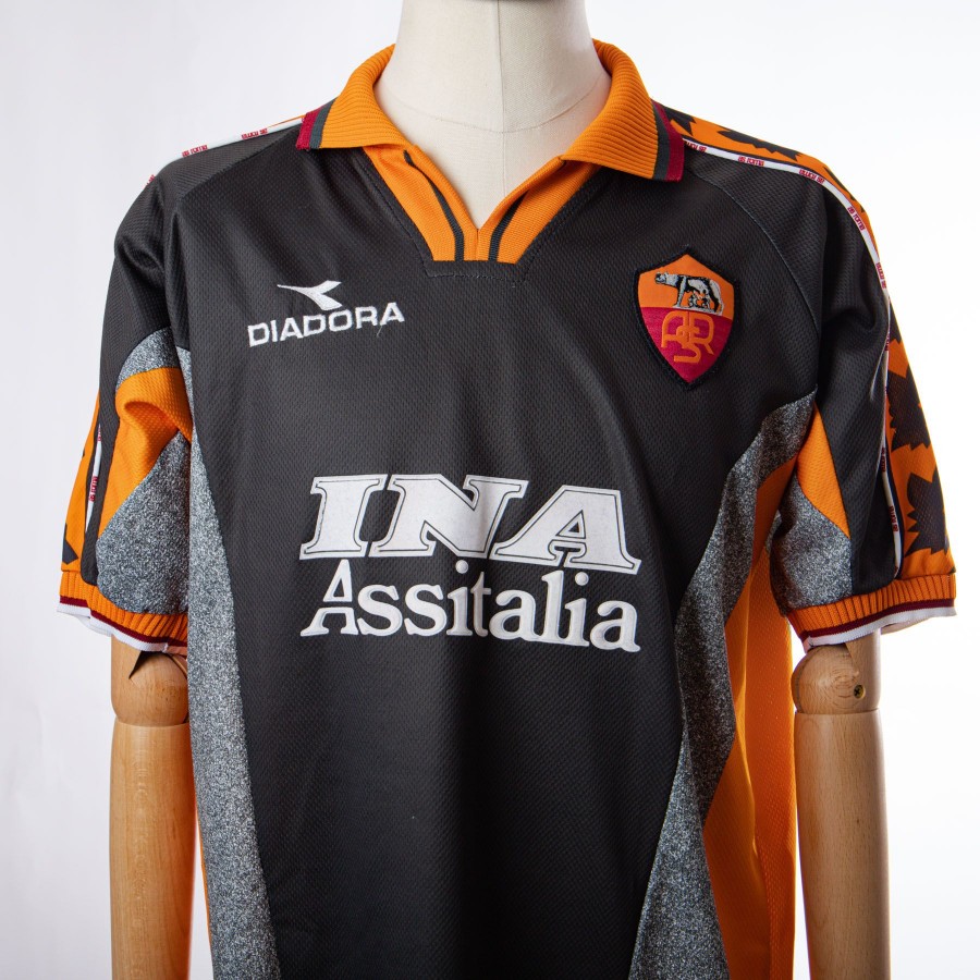 maglia third roma diadora 1998/1999 totti 10