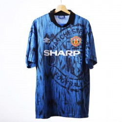 1992/1993 manchester united umbro away jersey