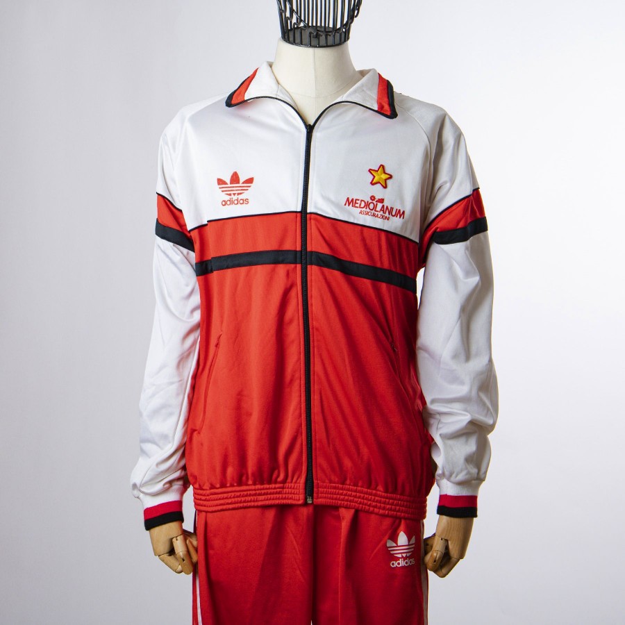 AC Milan Adidas Originals Training Jacket (Good) L, 60% OFF