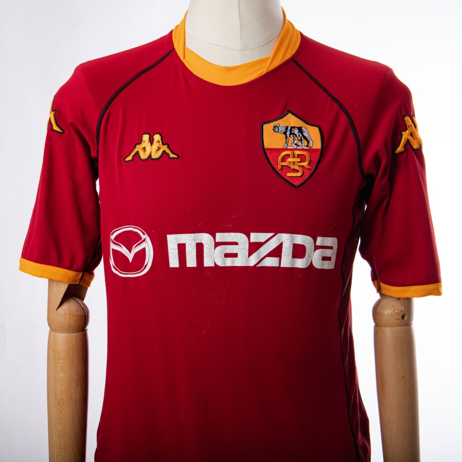 2002 2003 roma kappa home jersey batistuta 33