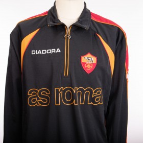 1999 2000 Diadora AS Roma Training Sweatshirt
