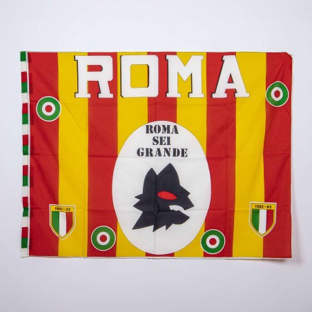 Bandiera Roma Sei Grande 82-83