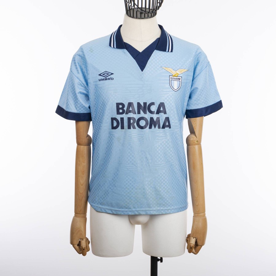 Maglia home Lazio Umbro bambino 1995 1996 Casiraghi 9