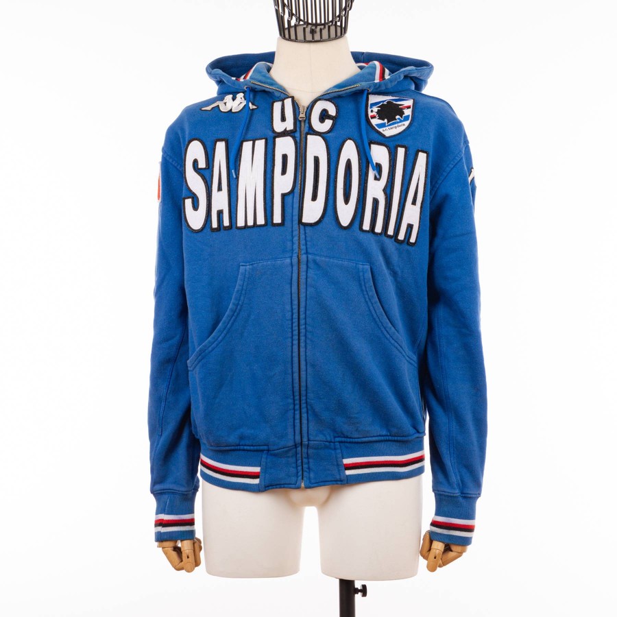 Opsommen Wakker worden kat Sampdoria Kappa hooded sweatshirt