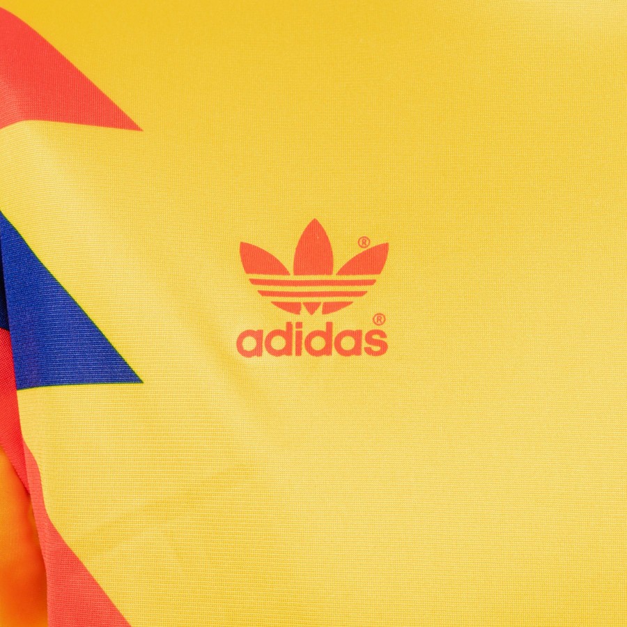 adidas Originals Colombia Mashup Football Shirt in Yellow