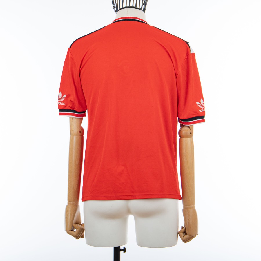 1984 1985 Manchester United Home Jersey Adidas