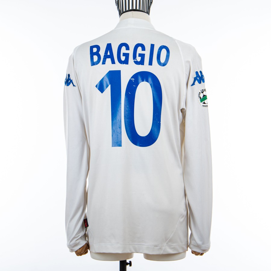 AWAY BRESCIA JERSEY KAPPA BAGGIO 10 2003 2004