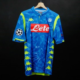 maglia home champions league napoli kappa verdi 9 2018 2019