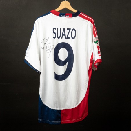 maglia away cagliari suazo...