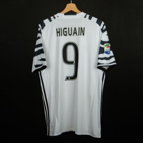 Juventus No9 Higuain Home Jersey