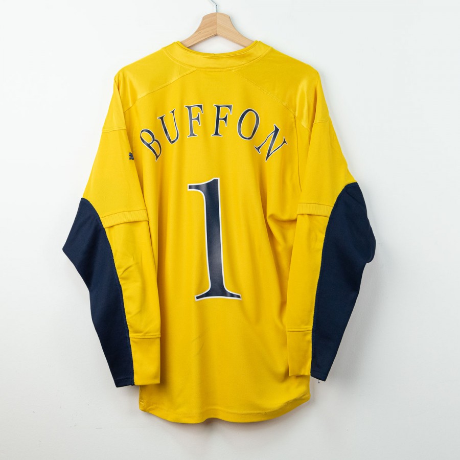2004 Italy Puma Buffon 1 Away Goalkeeper Jersey