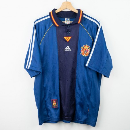 1999 Spain Away Jersey Adidas