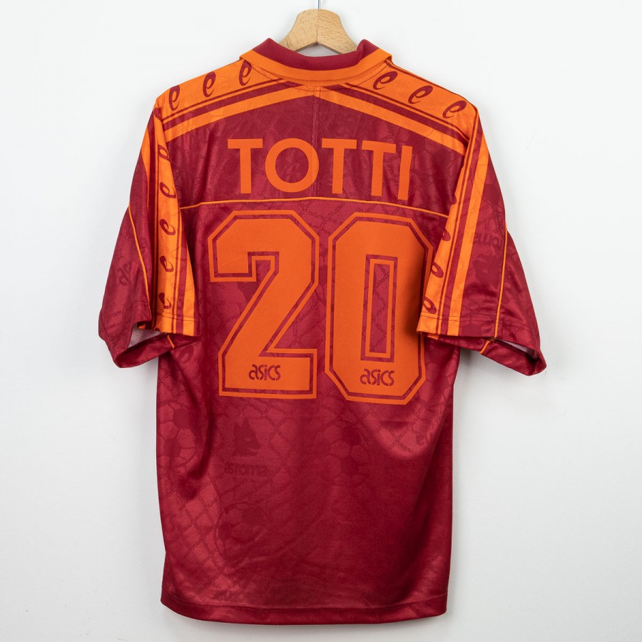 1995 1996 Home roma asics totti 20 jersey
