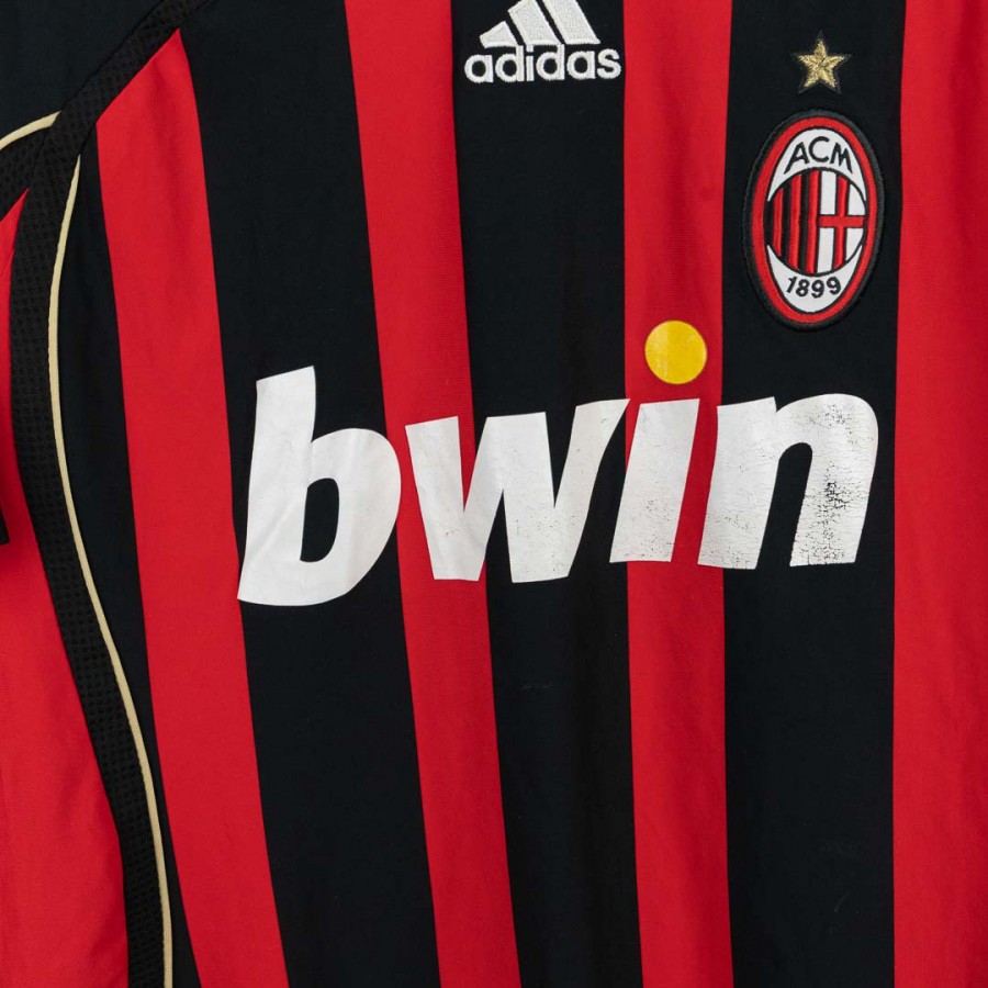 2006 2007 Home Adidas Milan Jersey Maldini 3