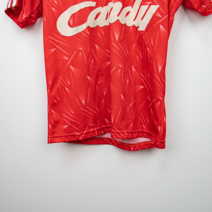 1989 1990 Liverpool Home Jersey Adidas Candy