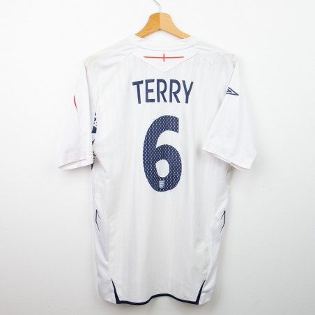 2008 England Home Jersey...