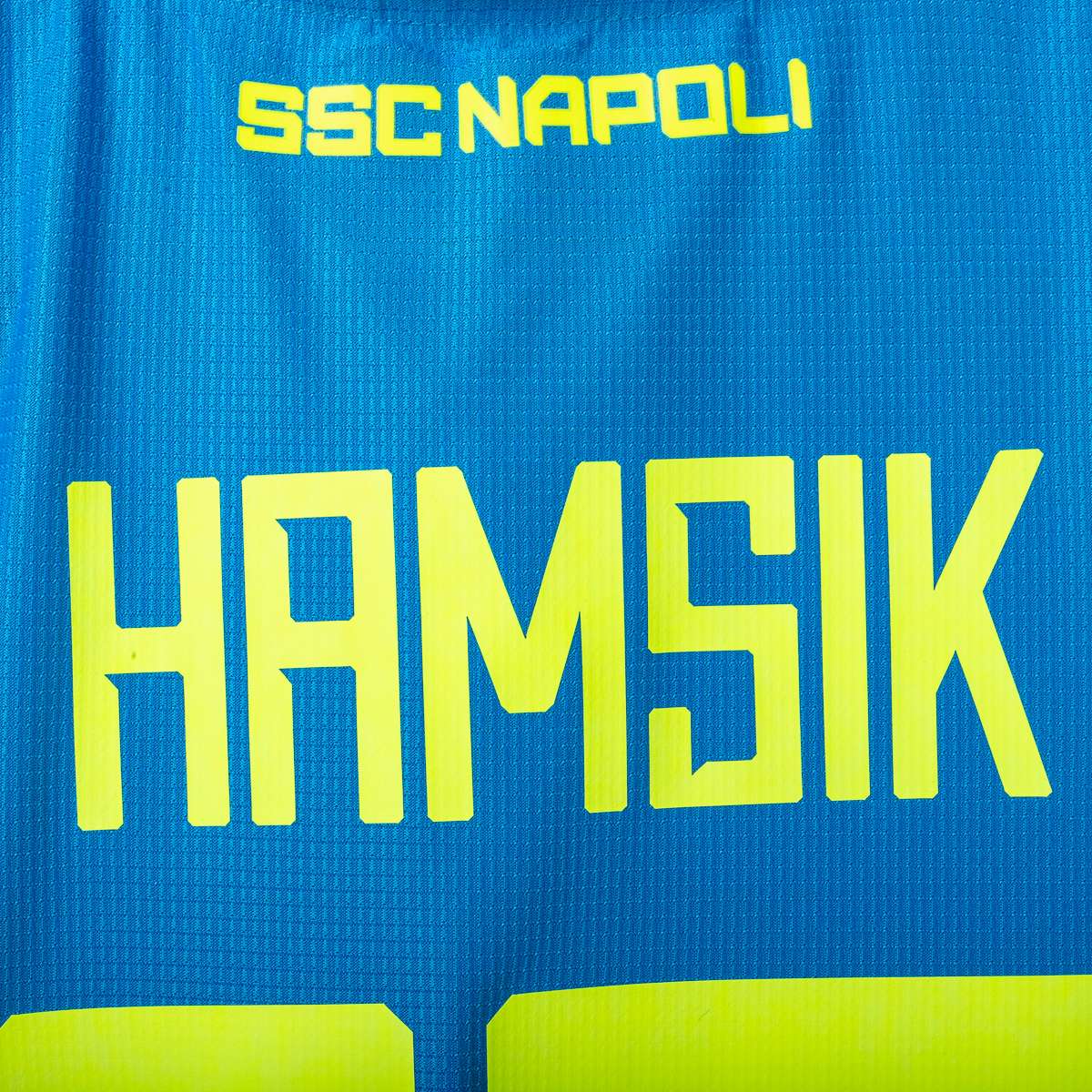Maglia home uefa Ssc Napoli Kappa Hamsik 17 2018/2019