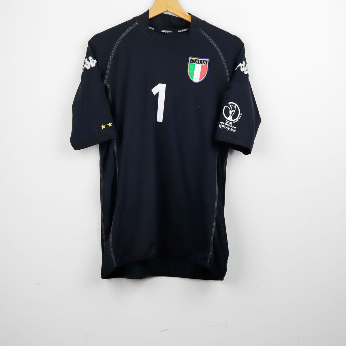 Maglia Portiere Italia Kappa Buffon 1 Mondiali 2002