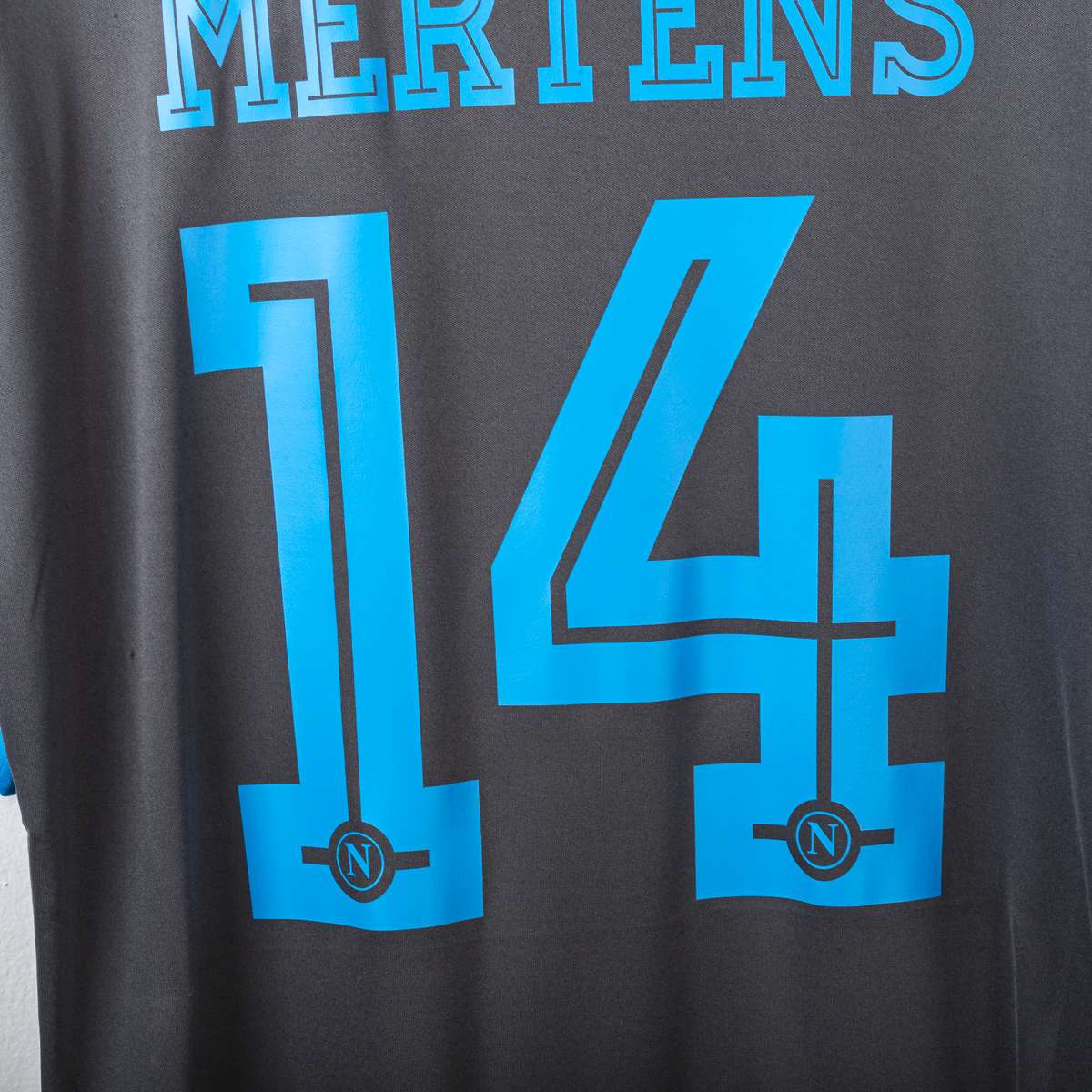 Maglia Away Napoli Kappa Lete Mertens 14 2015/2016