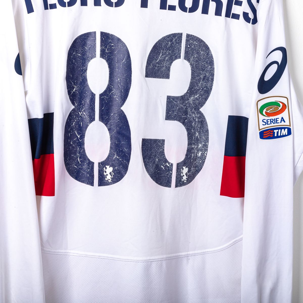 Maglia Away Genoa Asics Floro Flores 83 ml 2011/2012