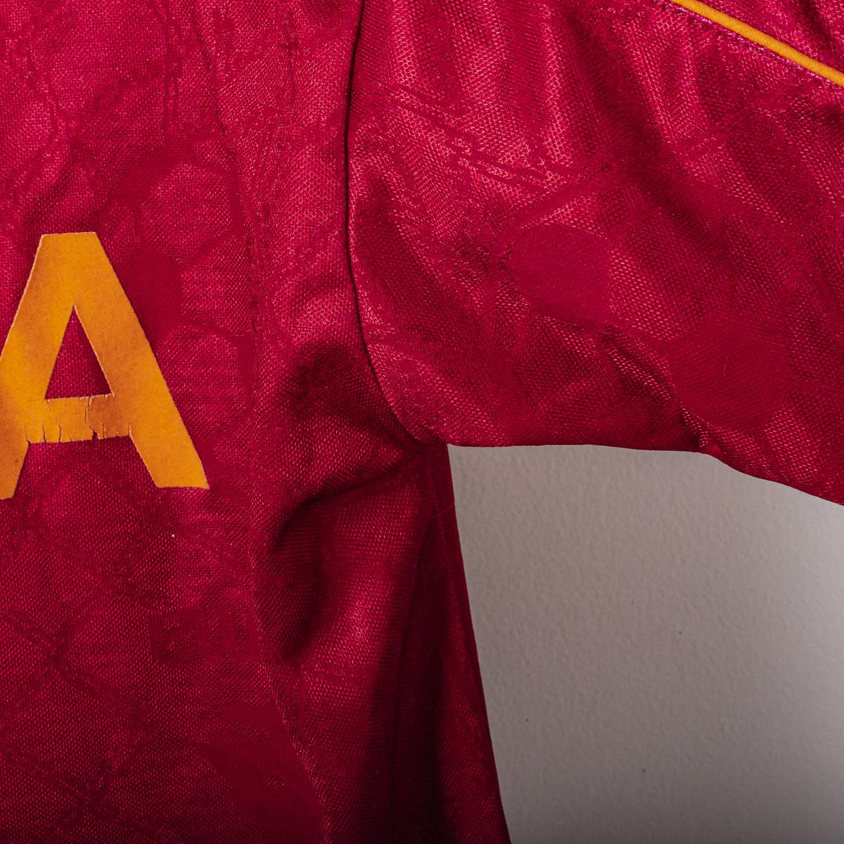 Maglia Home Roma Asics Fonseca ML 11 1995/1996 74X57
