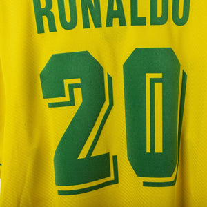 Maglia Home Brasile Ronaldo 20 Umbro Mondiale 1994