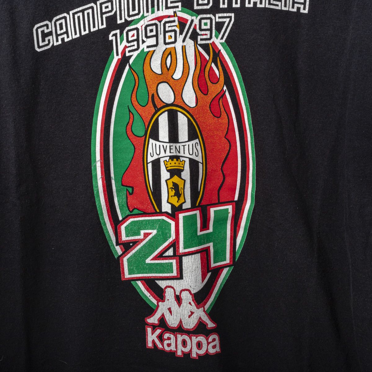 T-shirt Campione D'italia Juventus Kappa 1996/1997