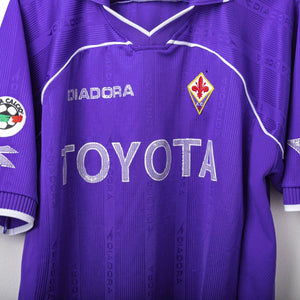 Maglia Home Fiorentina Diadora Rui Costa n10 2000/2001