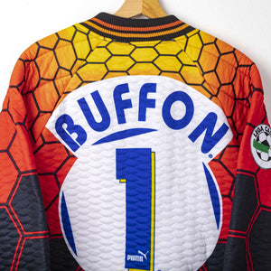 1997/1998 Home Parma Puma Parmalat Buffon 1 Jersey