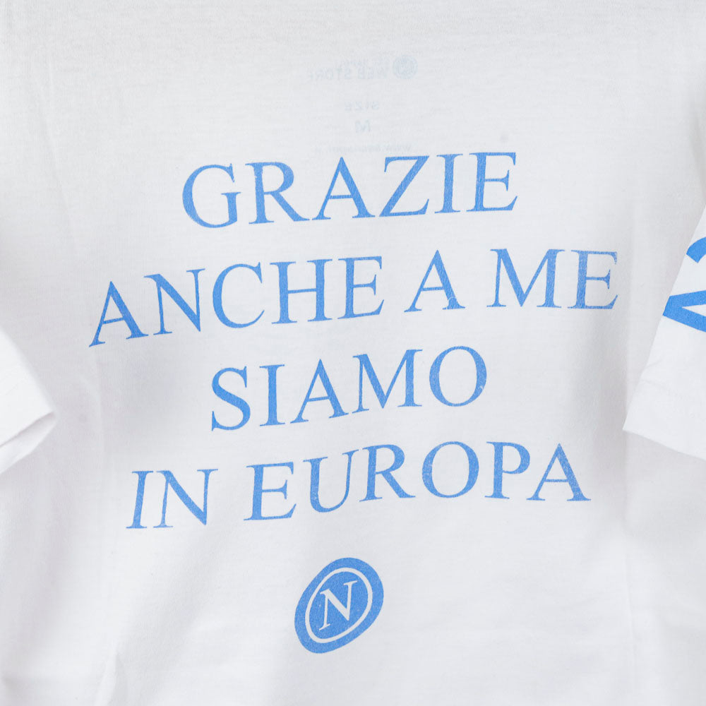 T-Shirt Celebrativa Napoli “Siamo in Europa” 2009/2010