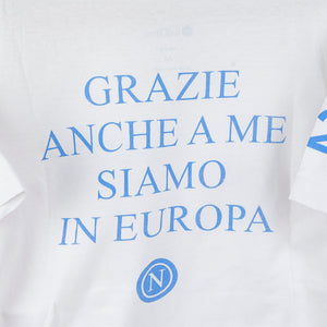 T-Shirt Celebrativa Napoli “Siamo in Europa” 2009/2010
