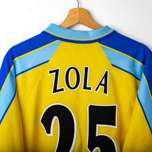 Chelsea Umbro Coors Zola 25 Away Shirt 1996/1997
