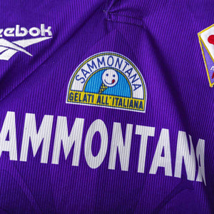 maglia home fiorentina reebook sammontana batistuta 9 1996/1997