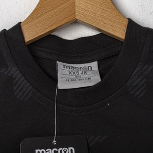 T-shirt Lazio Nera Macron Bambino 2020