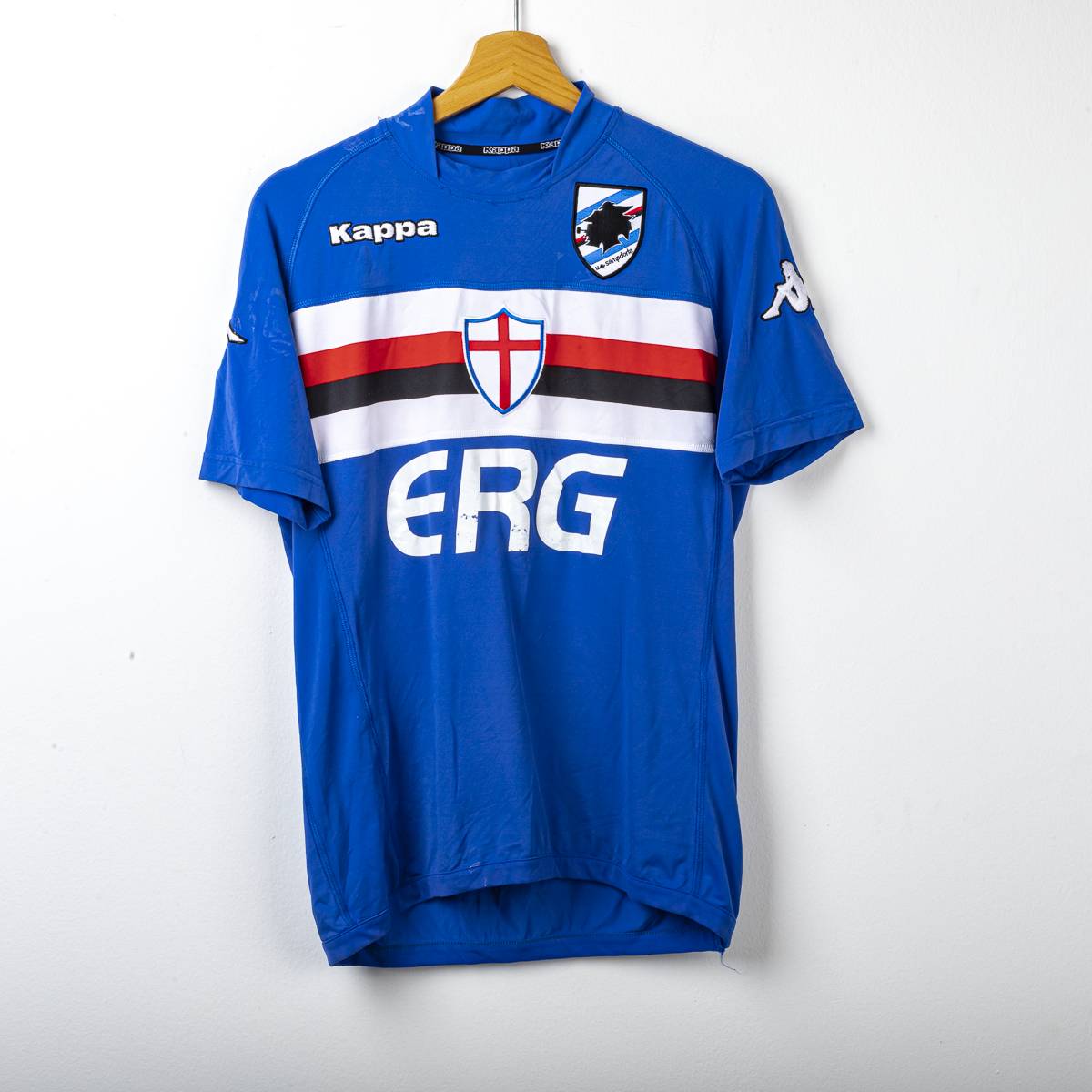 Maglia Sampdoria Home Kappa ERG n13 2004/2005