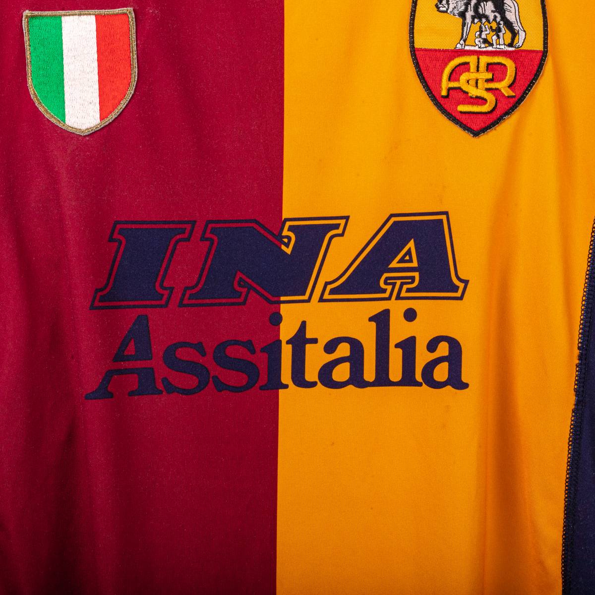 Maglia Fourth As Roma Samuel 19 Kappa 2001/2002