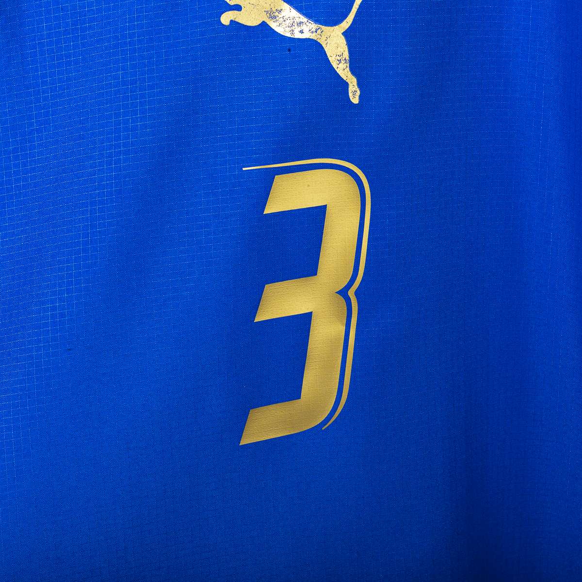 Maglia Home Italia Puma Grosso 3 Mondiali 2006