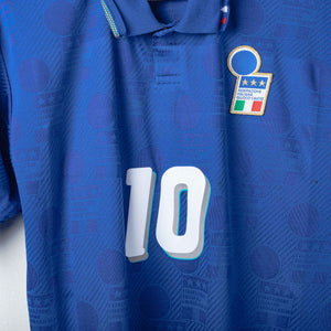 Maglia Home Italia Diadora Baggio 10 USA 1994