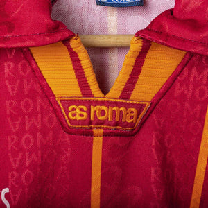 Maglia Home Roma Asics Aldair n6 1996/1997