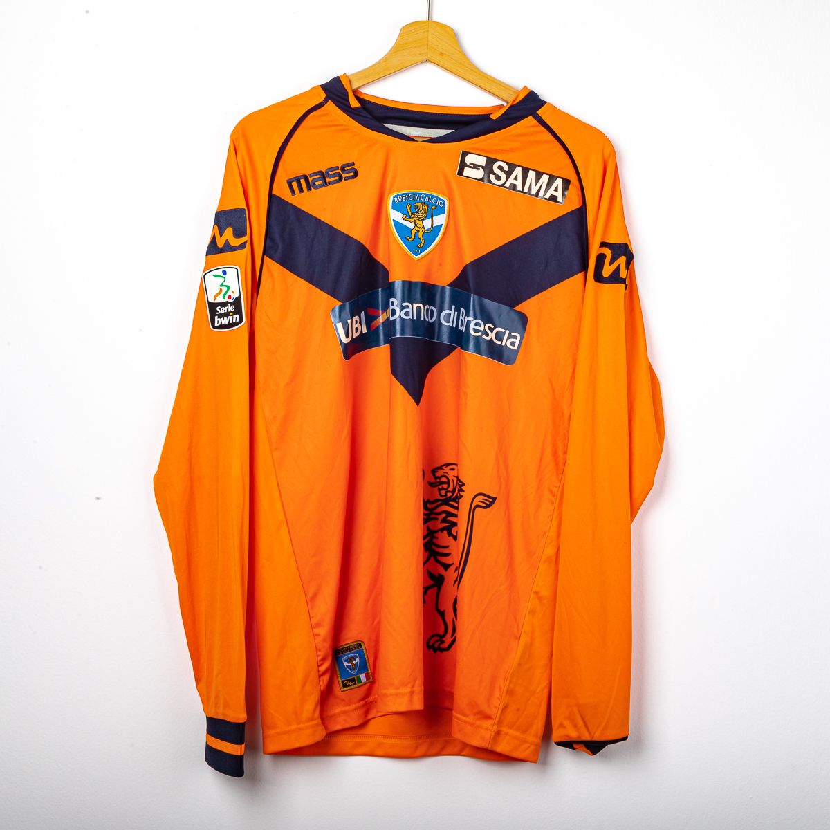 Maglia Away Brescia Mass Maccan 30 ML 2011/2012