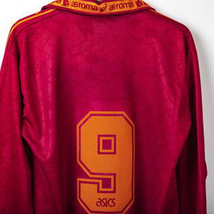 Maglia Home AS Roma Asics Nuova Tirrena N°9 1994/1995