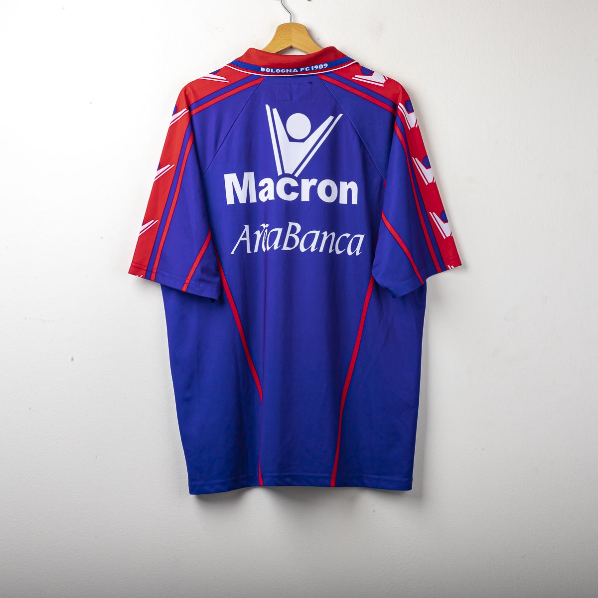 T-Shirt Allenamento Bologna Macron AreaBanca 2000/2001