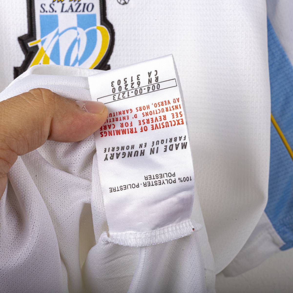 maglia away lazio puma veron n23 2000/2001