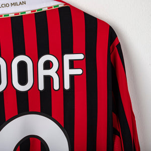 maglia home milan Adidas Seedorf 10 ml 2011/2012
